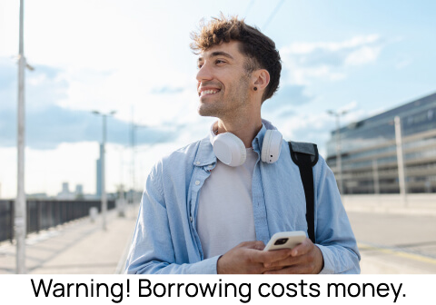 Warning! Borrowing costs money.