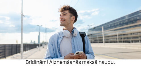 Brīdinām! Aizņemšanās maksā naudu.